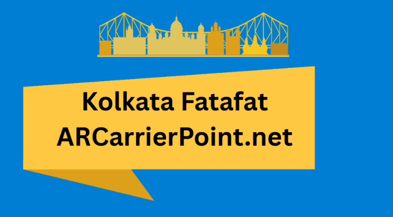 Kolkata Fatafat ARCarrierPoint.net