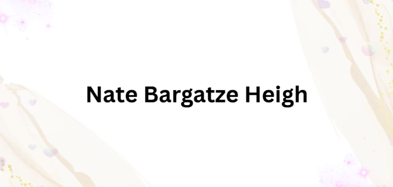nate bargatze height